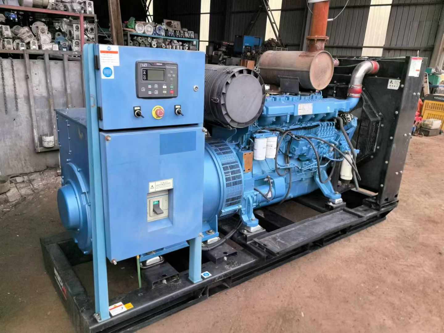 白水500kW 柴油发电机组可带动设备功率的计算公式是什么？