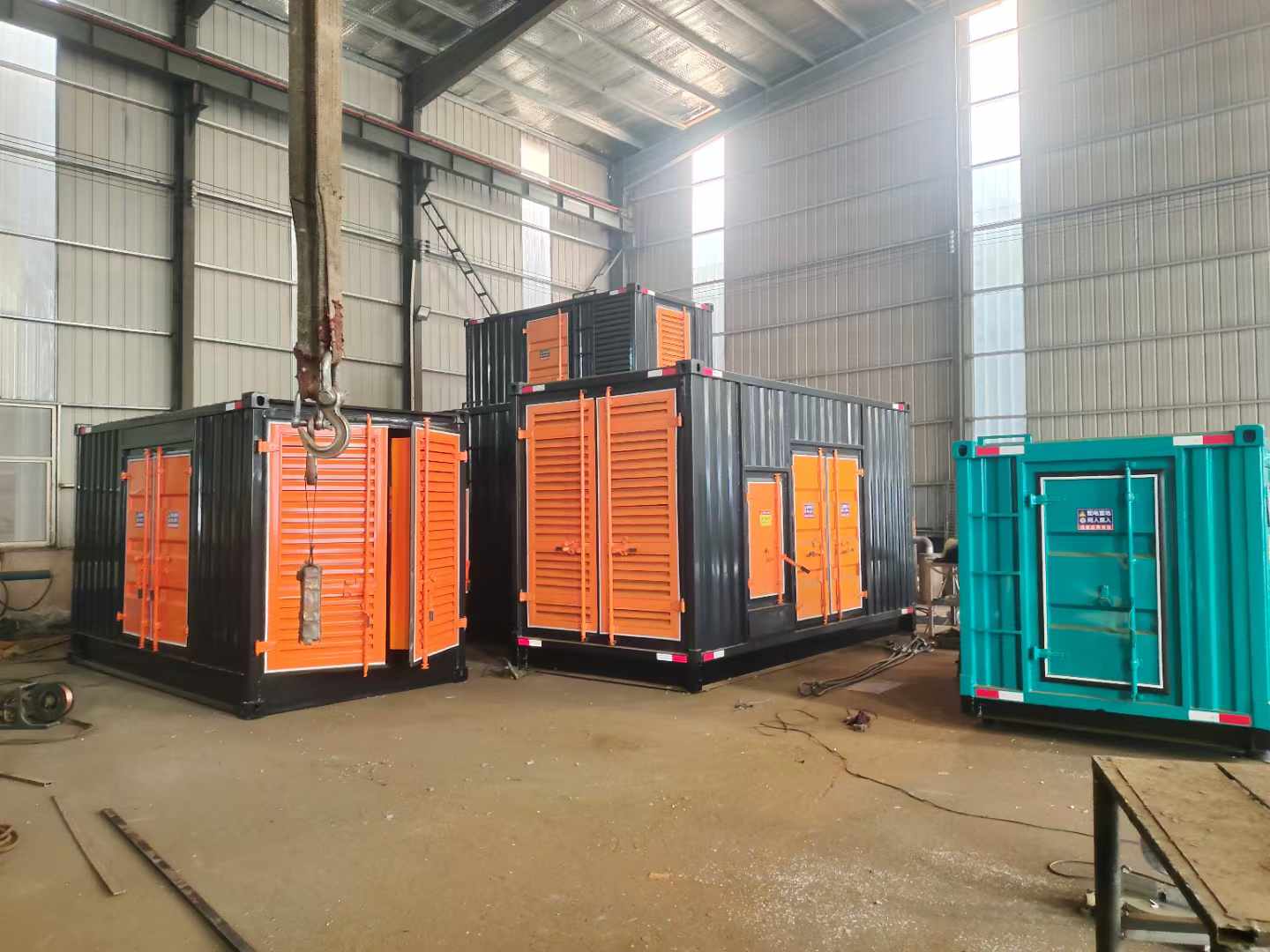 白水500kw柴油发电机组可以带动多少功率设备？